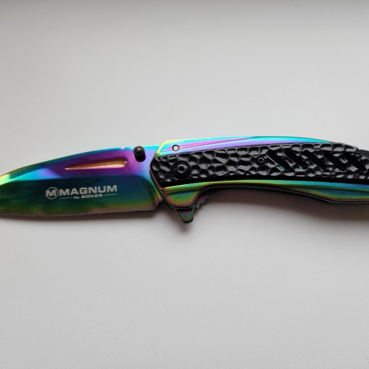 Нож Boker Magnum Rainbow Charcoal