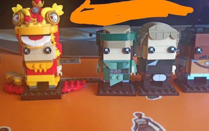 Lego star wars figures set