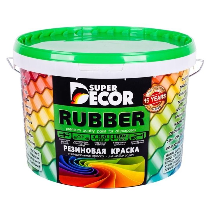 Резиновая краска Super Decor Rubber, Maxima