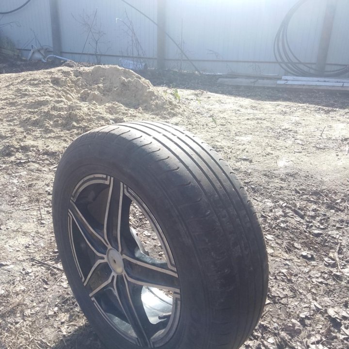 Колеса летние в сборе.Hankook r15. 5×105