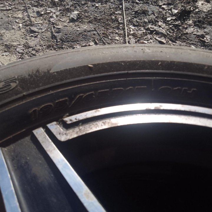 Колеса летние в сборе.Hankook r15. 5×105