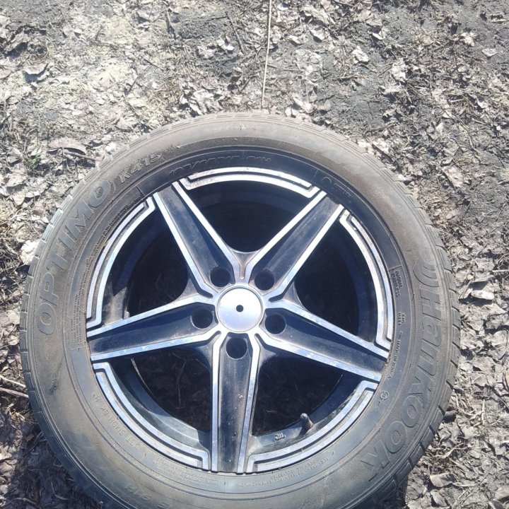 Колеса летние в сборе.Hankook r15. 5×105