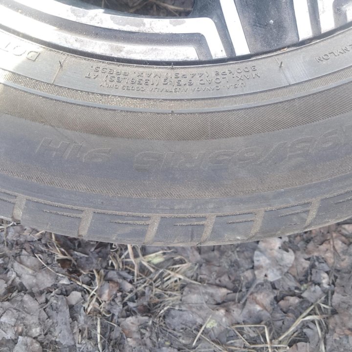 Колеса летние в сборе.Hankook r15. 5×105