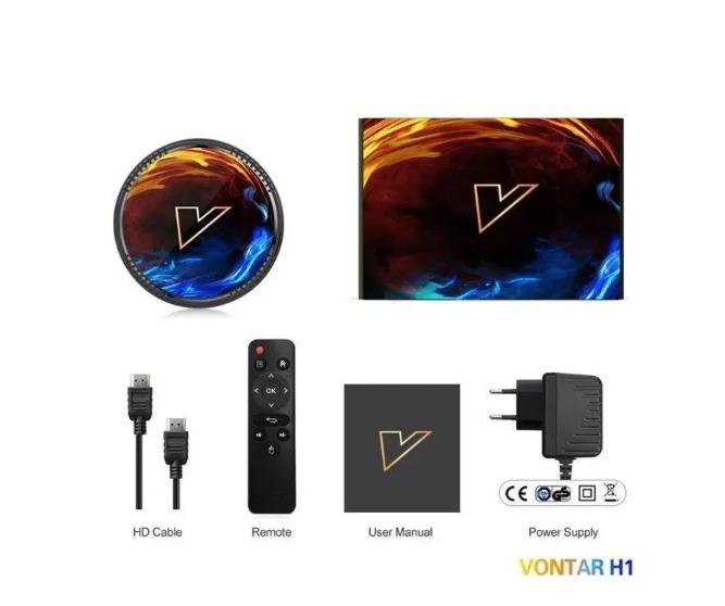 SMART TV приставка 4/32gb Vontar H1 для телевизора