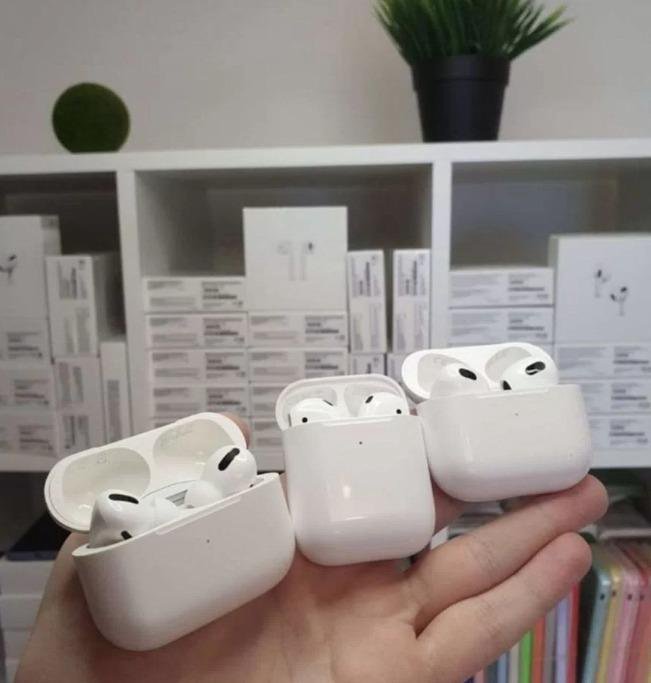 Наушники AirPods 2/3/Pro премиум качество