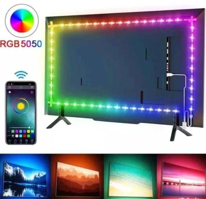 Светодиодная лента rgb 10 метров Bluetooth