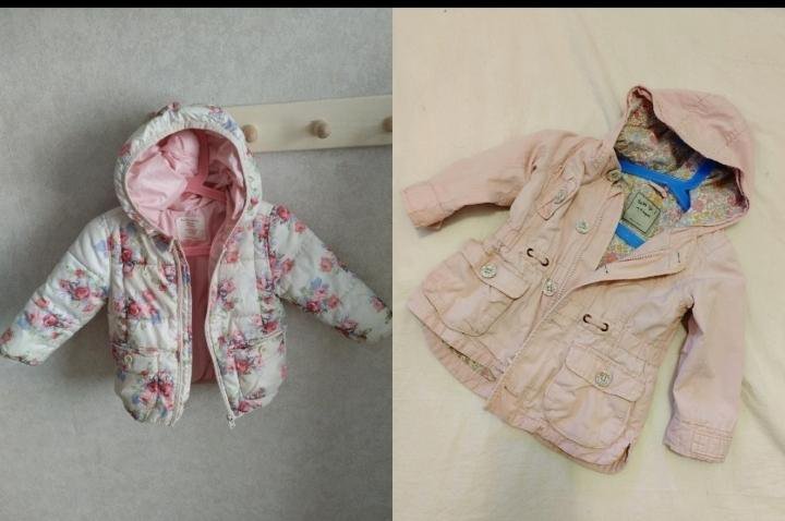 Куртки для девочки ветровка весна лето 80-86 пакет