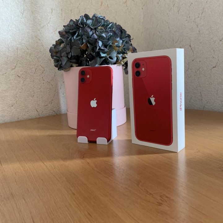 iPhone 11 64GB Red Product Ростест Идеал