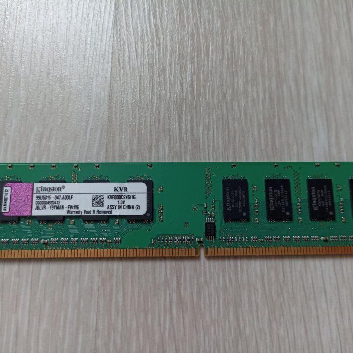 Оперативная память Kingston DDR 2 1Gb