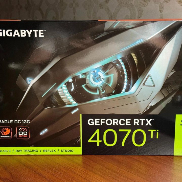 Видеокарта Gigabyte RTX 4070 Ti eagle OC Rev 2.0