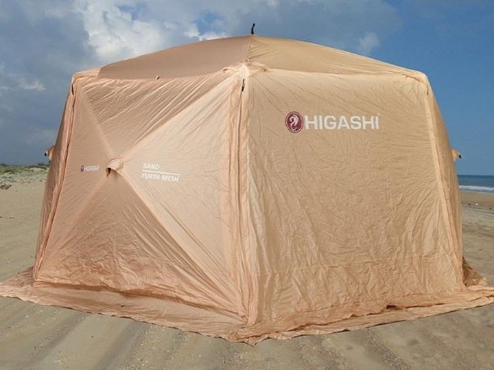 Кухня-шатер HIGASHI Yurta Mesh Sand