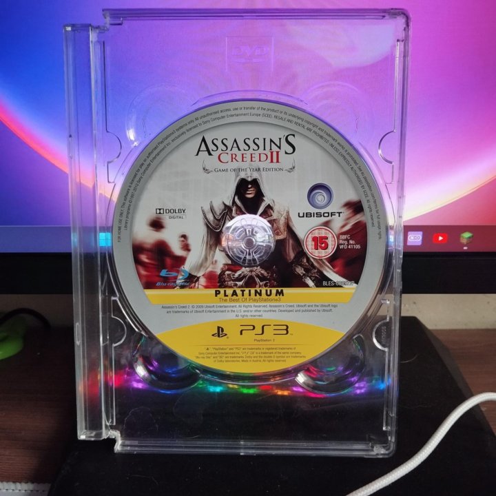 Продам диск на ps3 Assassin's Creed 2(Platinum)