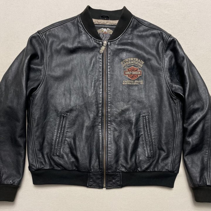 Harley Davidson Official Dealer Leather Jacket