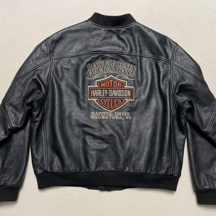 Harley Davidson Official Dealer Leather Jacket