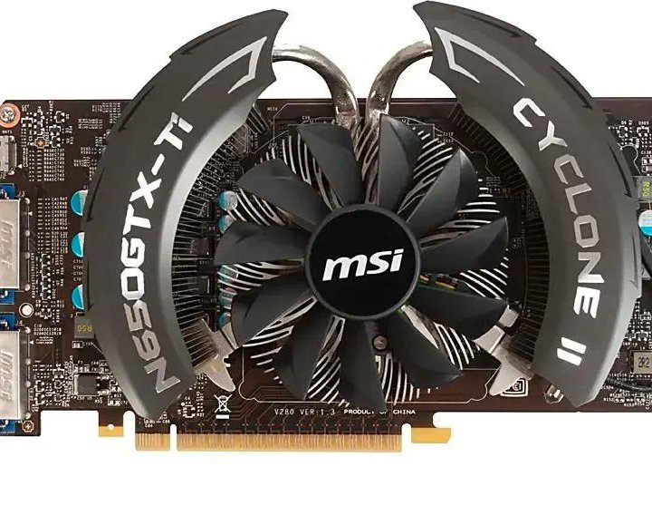 видеокарта MSI Nvidia GeForce 650ti DDR5 1гб