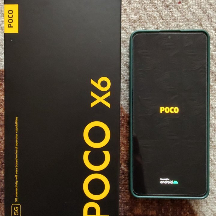 Poco x6 5G 12/256ГБ Black