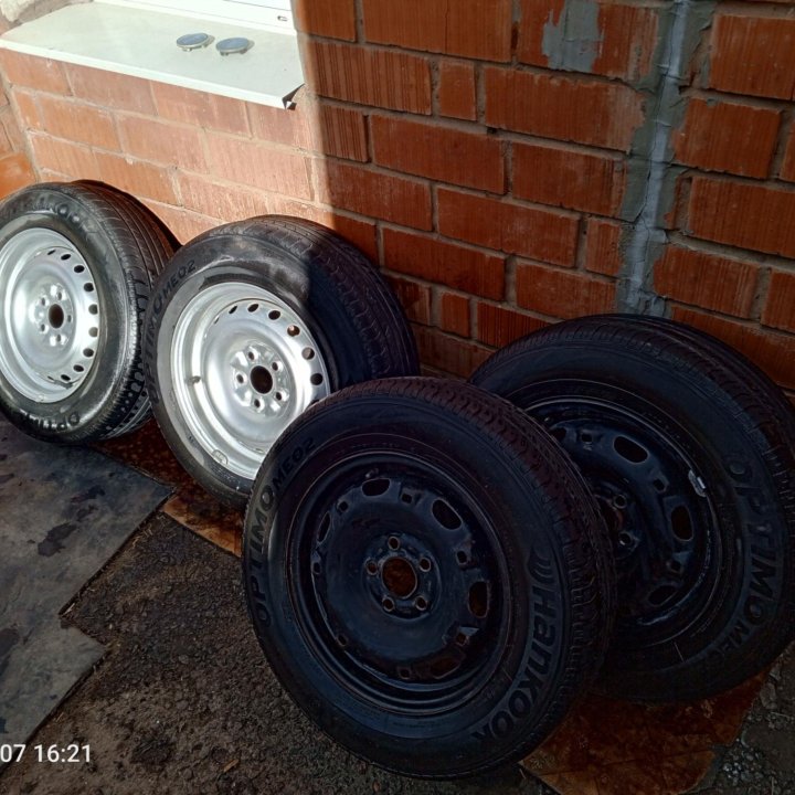 Колёса, резина 5*100 185/70 r14 VW, Skoda,Seat.