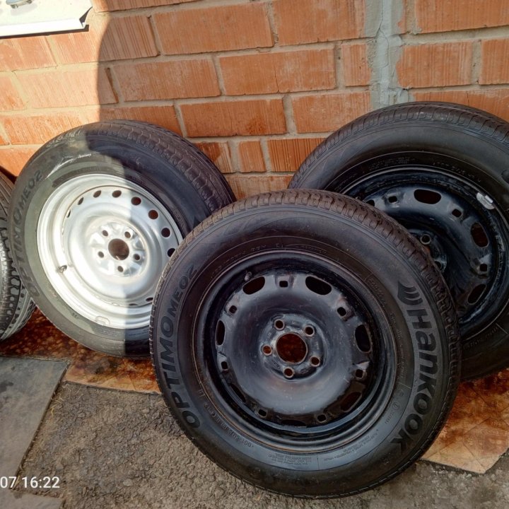 Колёса, резина 5*100 185/70 r14 VW, Skoda,Seat.