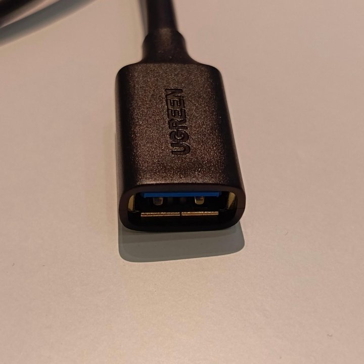 Кабель-удлинитель ugreen USB 3.0 (US129)