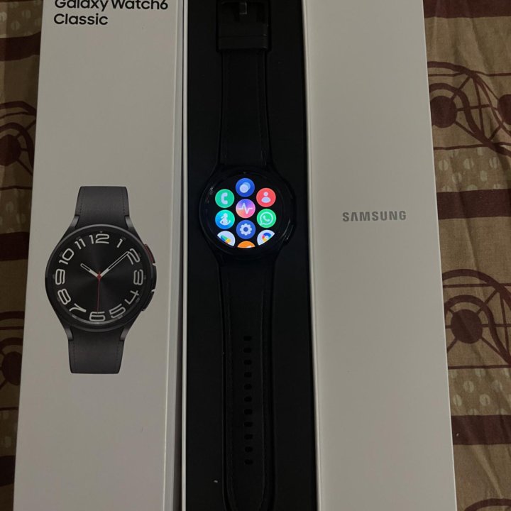 Умные часы Samsung Galaxy Watch 6 43mm Black