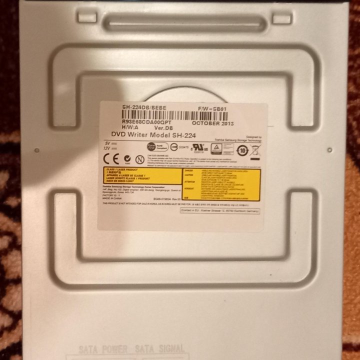 Оптический привод DVD-RW «Samsung» SH-224DB- BEBE