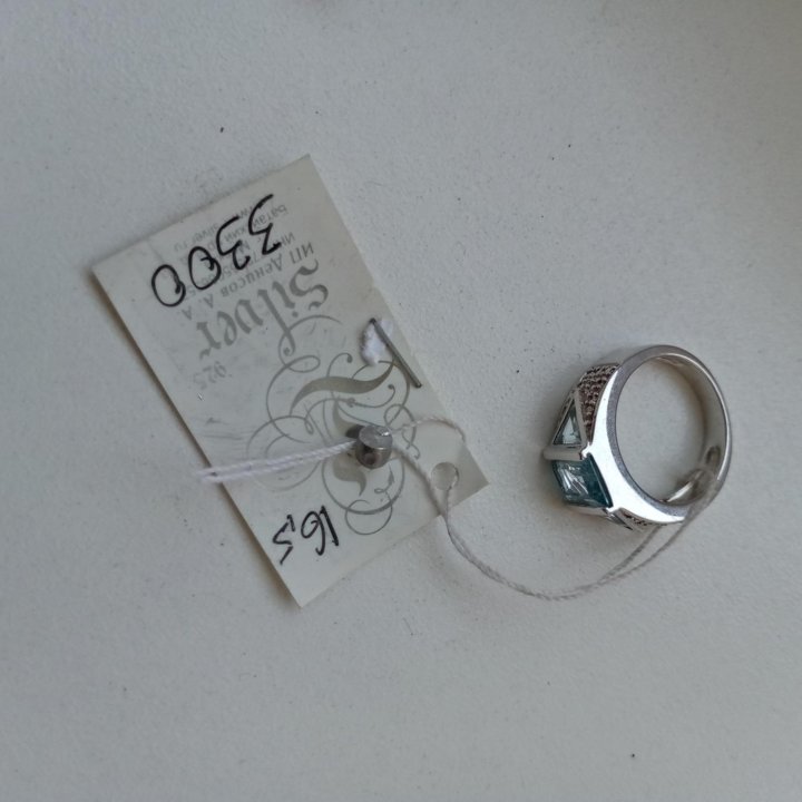 Кольцо серебряное 925 проба