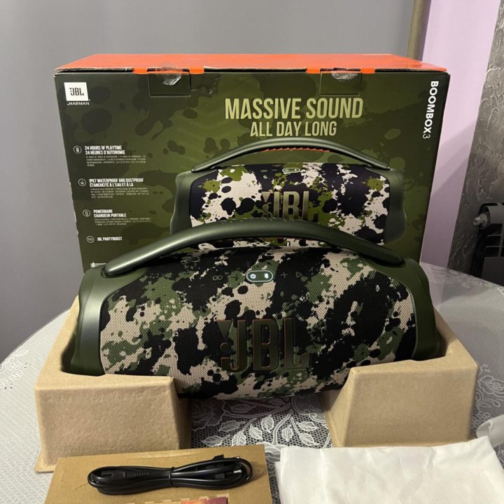 JBL Boombox 3 Camouflage New