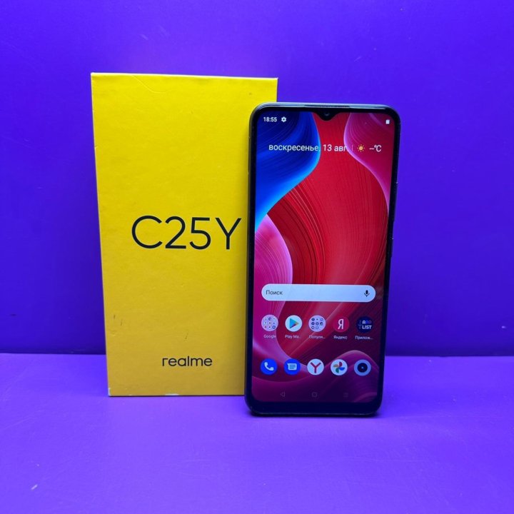 Смартфон Realme C25Y 64Gb