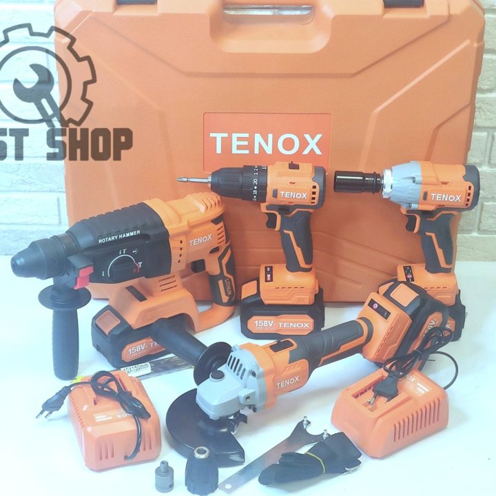 Аккумуляторный набор Tenox 4 в 1