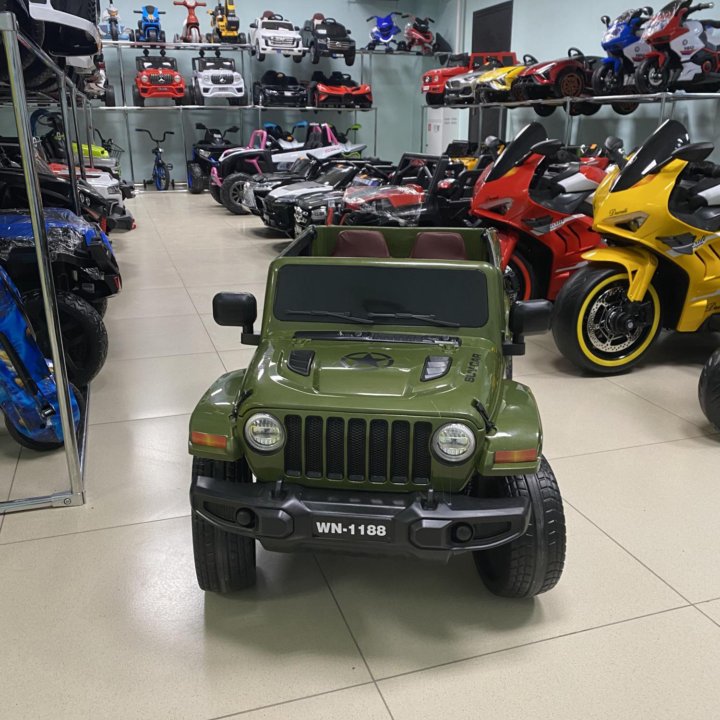 Детский электромобиль jeep Wrangler (WN-1188)