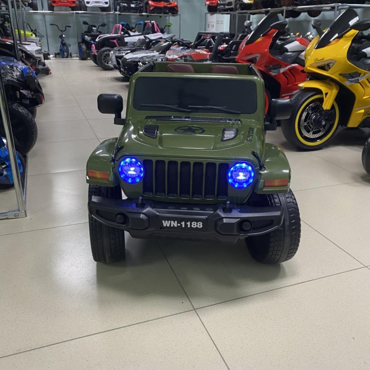 Детский электромобиль jeep Wrangler (WN-1188)