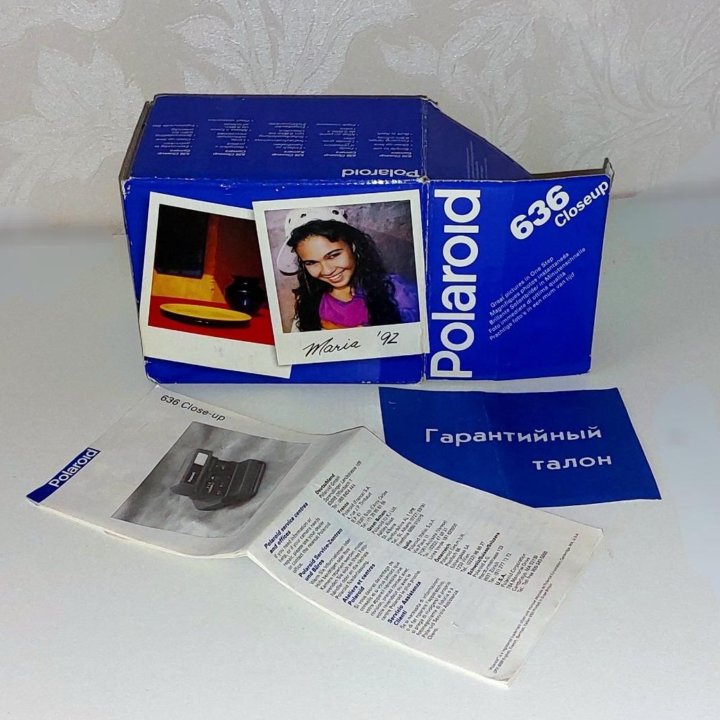 Фотоаппарат Polaroid 636 Closeup Великобритания