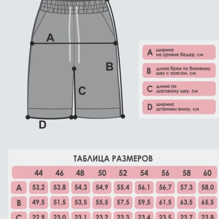 Шорты бермуды женские трикотажные новые