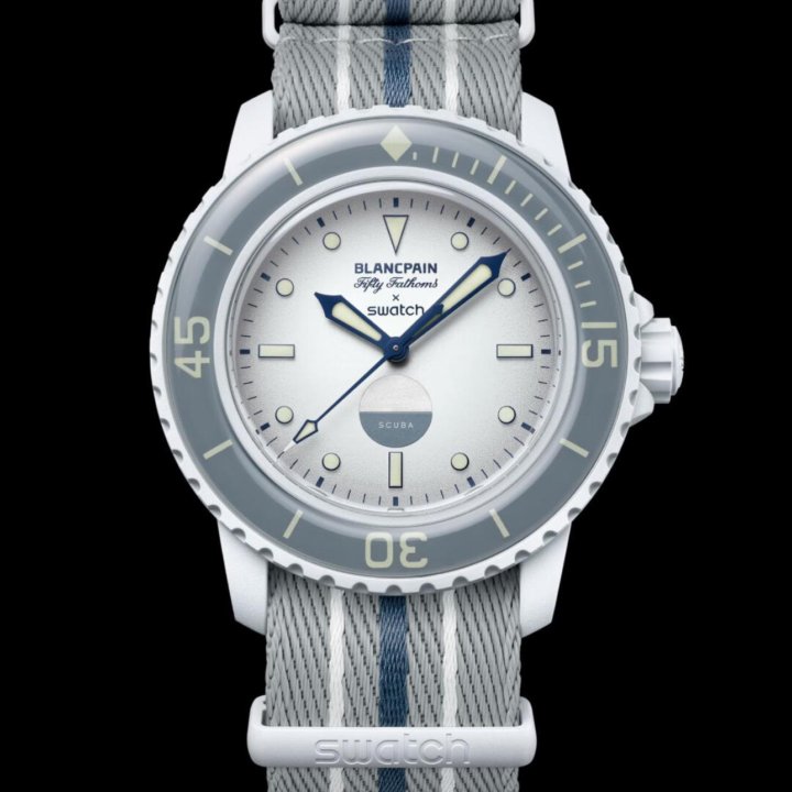 Часы Swatch x Blancpain Antarctic