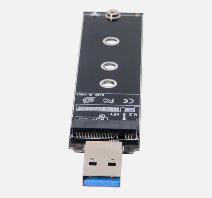 Конвертер-адаптер NVME M-Key M.2 NGFF SATA SSD USB