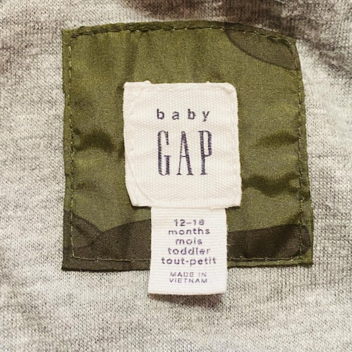 Ветровка GAP на подкладе для мальчика до 1.5 лет