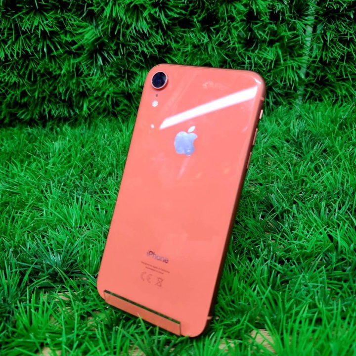 iPhone Xr, 64 ГБ коралловый