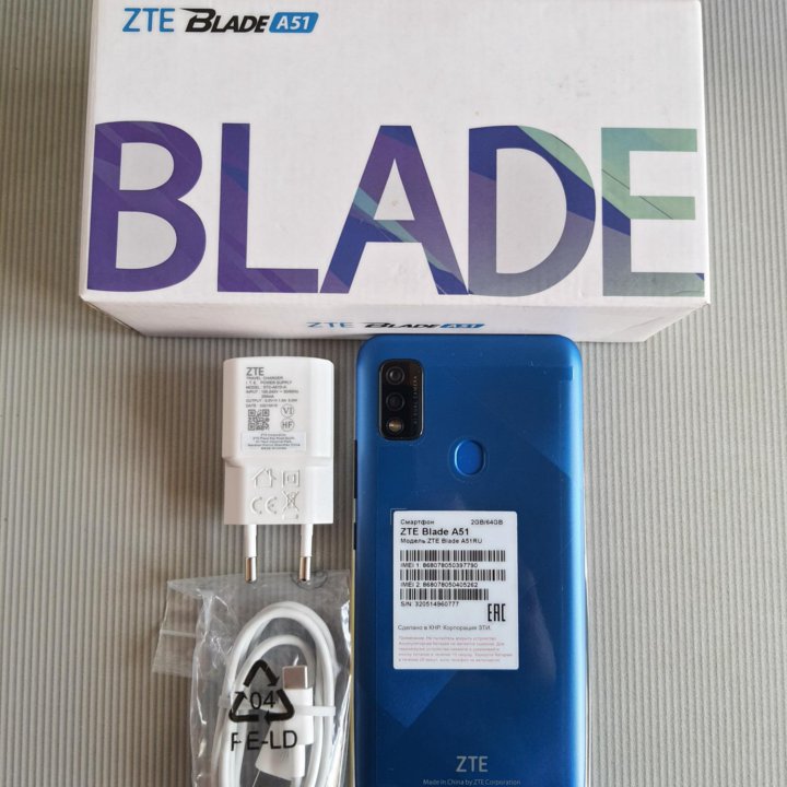 Zte Blade A51, 64 gb, новый