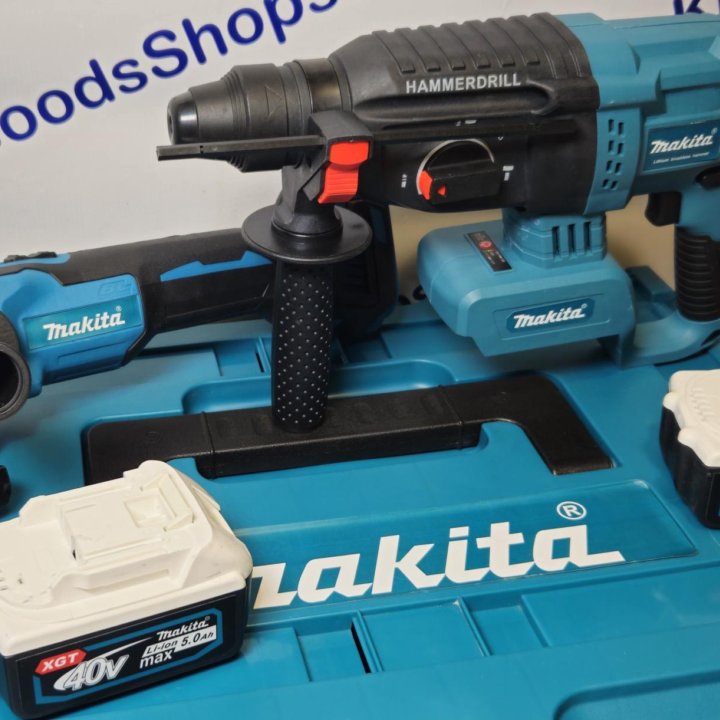 Набор аккумуляторных инструментов Makita 5в1