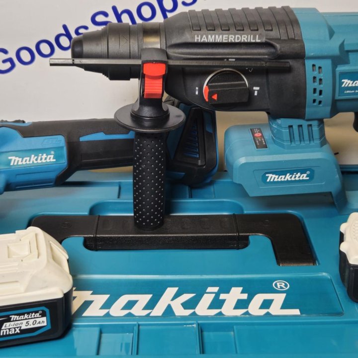 Набор аккумуляторных инструментов Makita 5в1