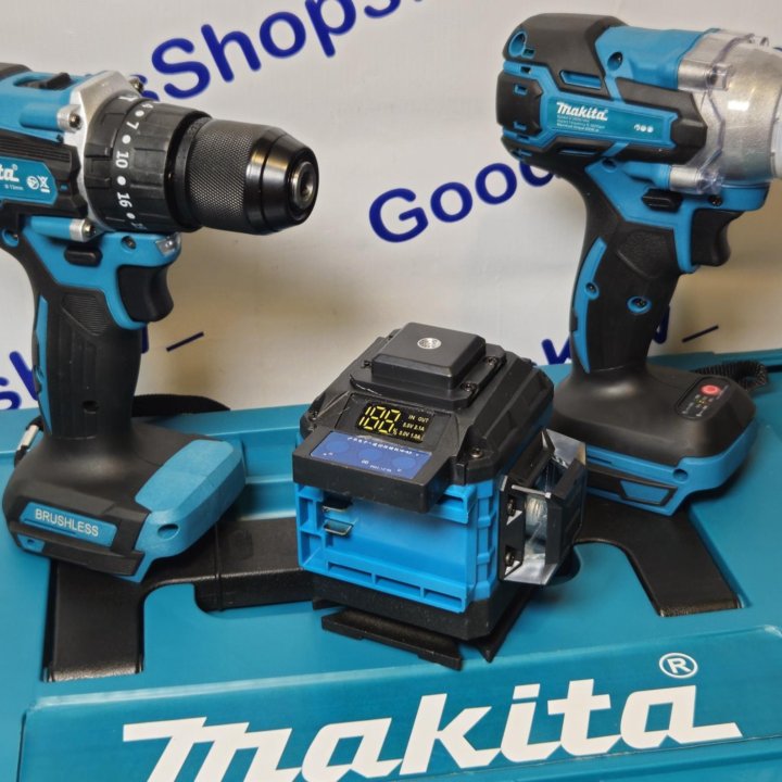 Набор аккумуляторных инструментов Makita 5в1