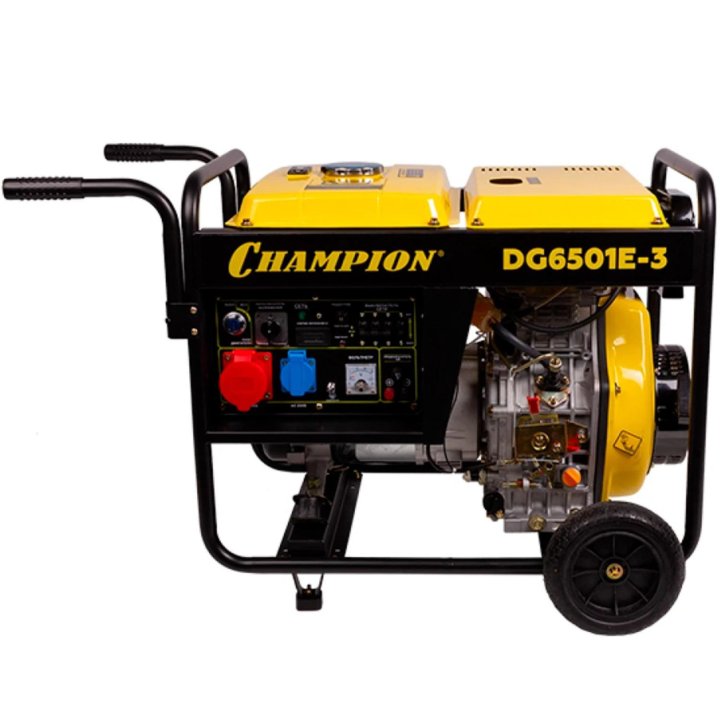 Генератор дизельный Champion DG6501E-3 (5.4 кВт)