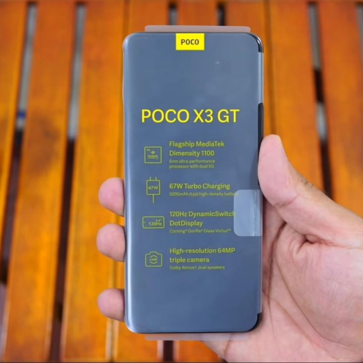 Телефон Xiaomi Poco X3 GT