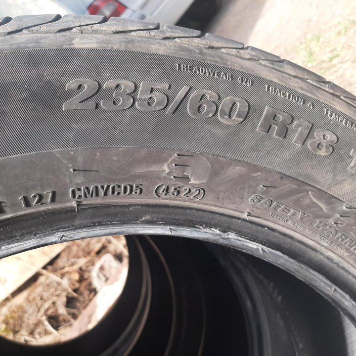 Летняя резина 235 60 r18 KUMHO