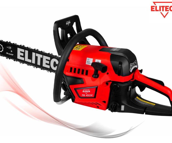 Бензопила Elitech ПБ 4523C (E1611.010.00)