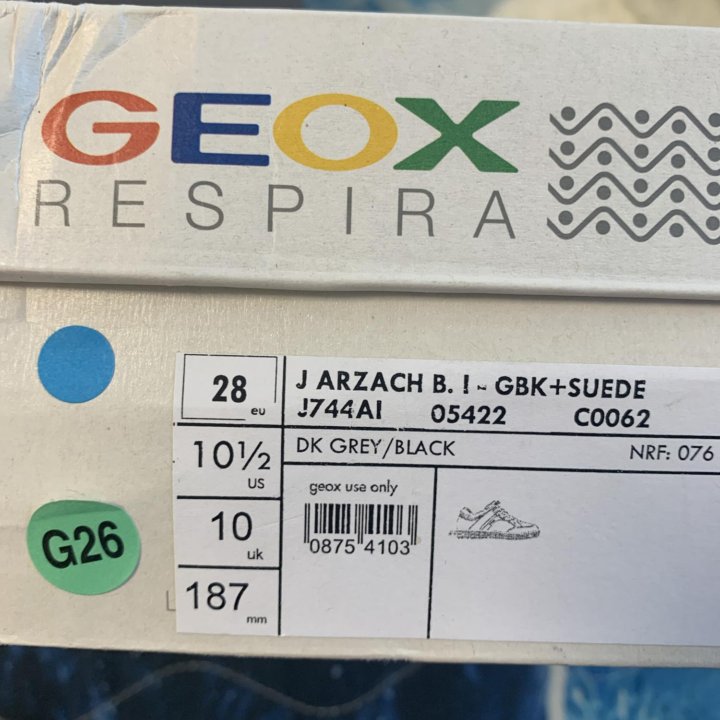 Полуботинки geox