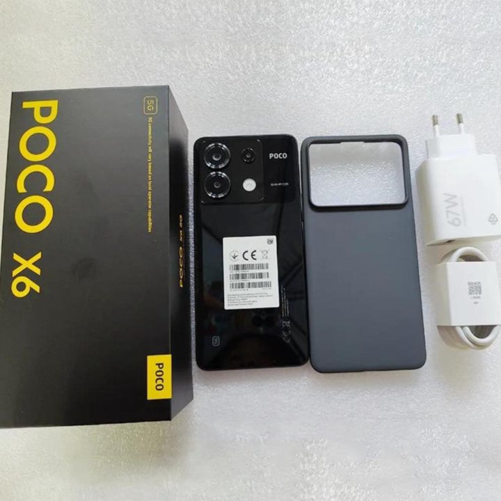 Xiaomi Poco X6 5G 12/256GB (Новый.Гарантия)