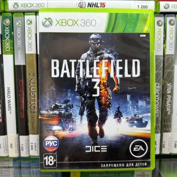 BATTLEFIELD 3 (XBOX 360, БУ)