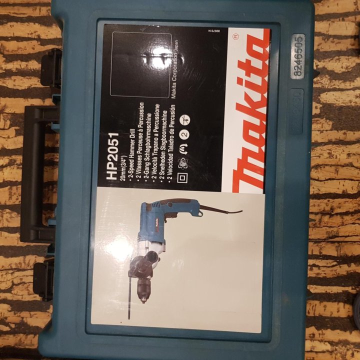 Дрель ударная makita HP2051