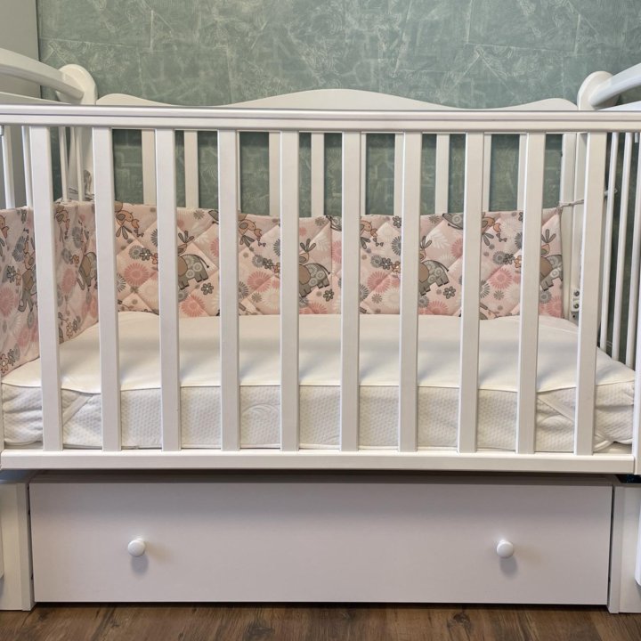 Кровать детская BEBIZARO JAMESON WHITE